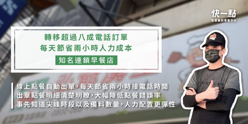 知名連鎖早餐店（囍祥店）